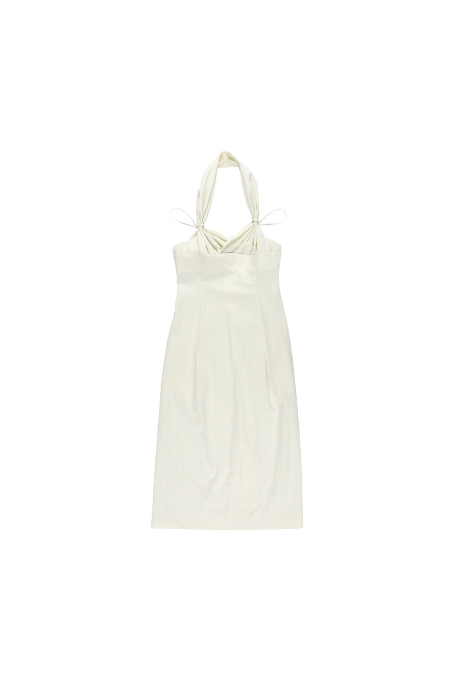 【25ss先行予約】BELPER  2025ss HALTERNECK DRESS(OFF WHITE) ※2月入荷予定予約品