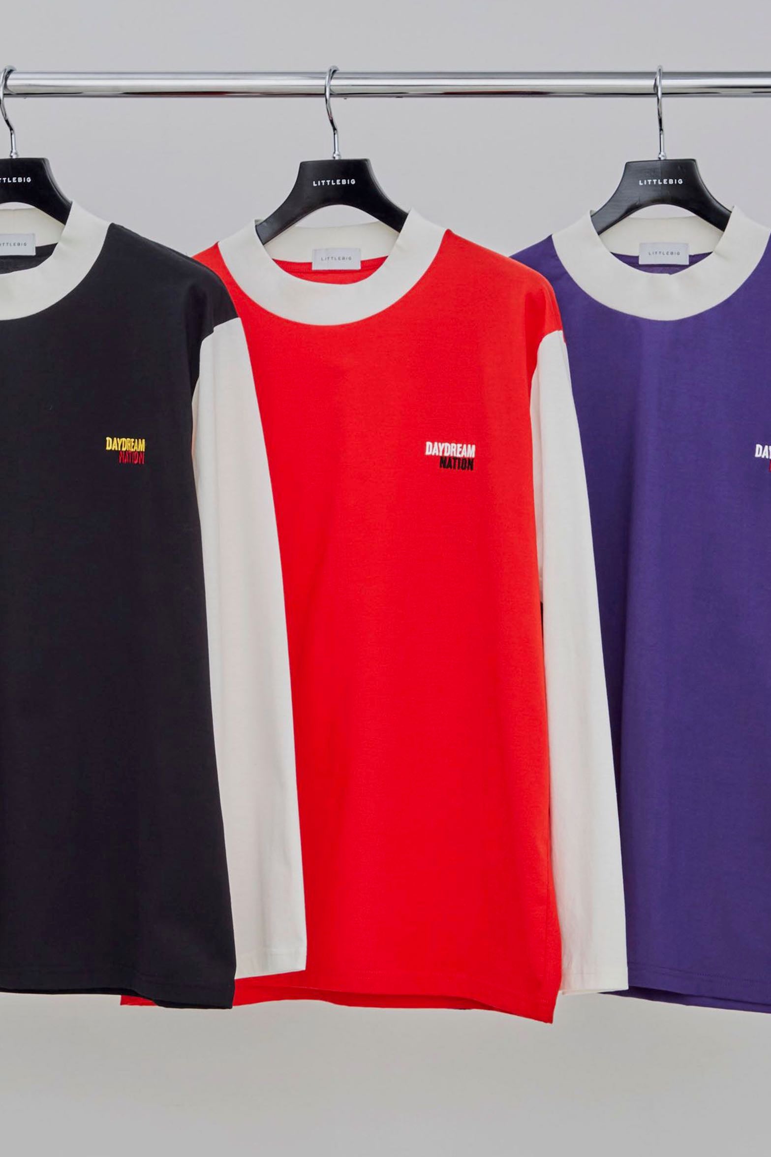 LITTLEBIG(リトルビッグ)のCombi CS Black or Red(Tシャツ)の