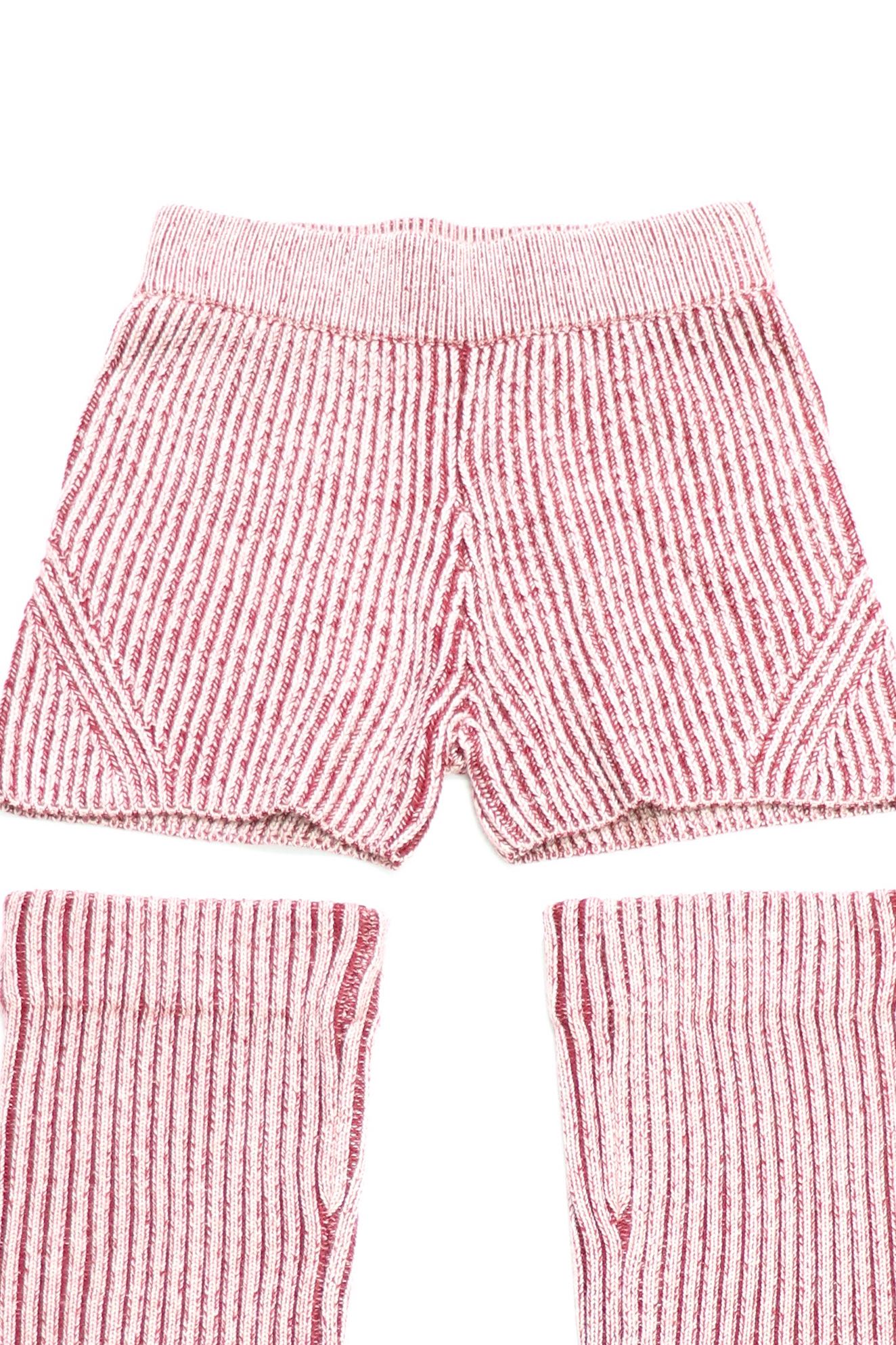 Voltage Control Filter(VOC)のWool Rib Knit Separate Pants REDの