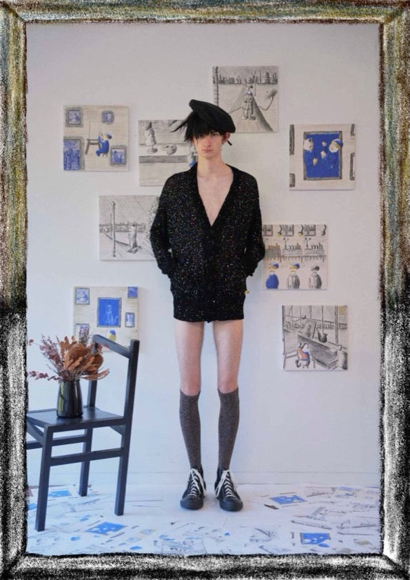 SHINYAKOZUKA(シンヤコヅカ)のARTIST'S MATERIAL IN CARDIGAN(ニット