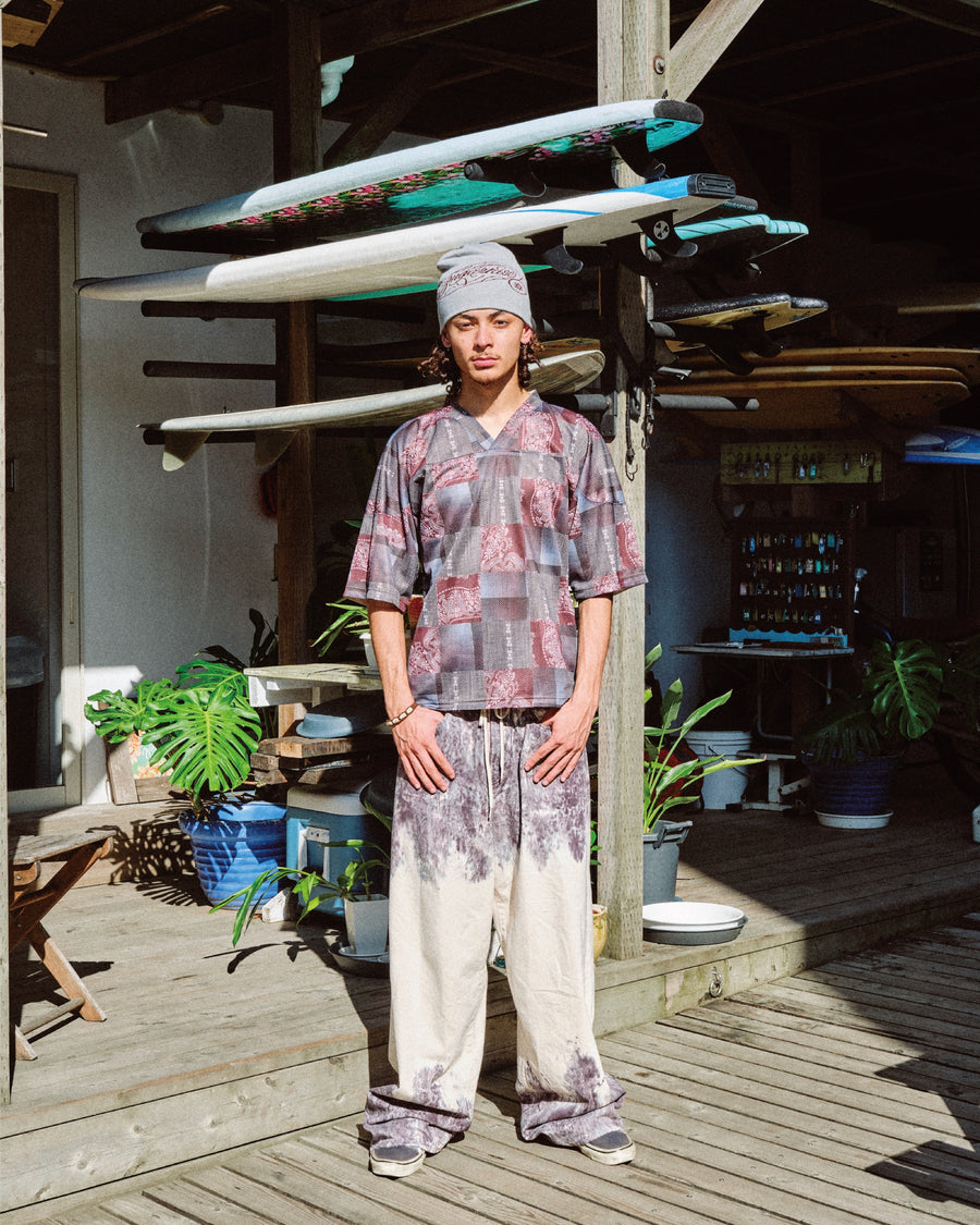 SUGARHILL(シュガーヒル)のMELT DYE MODERN DENIM WIDE CUT PURPLE