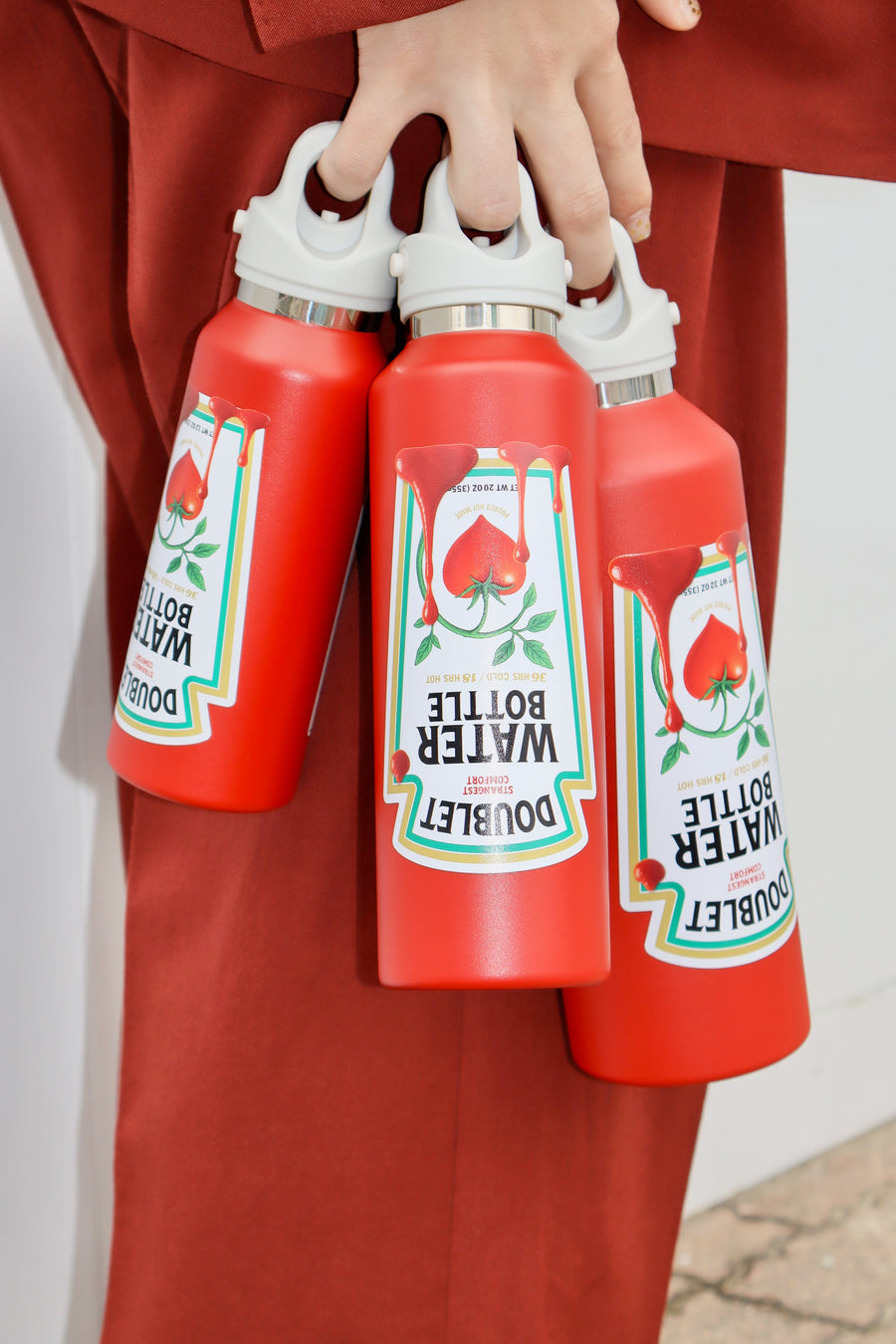 doublet(ダブレット)のFRIDGE STYLE WATER BOTTLE SMALL KETCHUPの通販