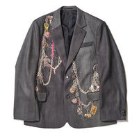 doublet テーラードジャケット ダブレット EMBROIDERED doublet