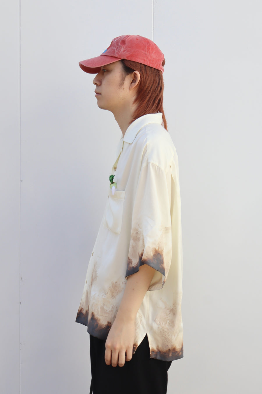 doublet(ダブレット)のMUD-HAND-PAINTED SHIRT WHITEの通販｜PALETTE