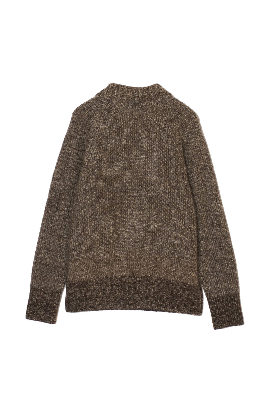 SUGARHILL  MOHAIR PULLOVER SWEATER(BROWN / CAMEL)