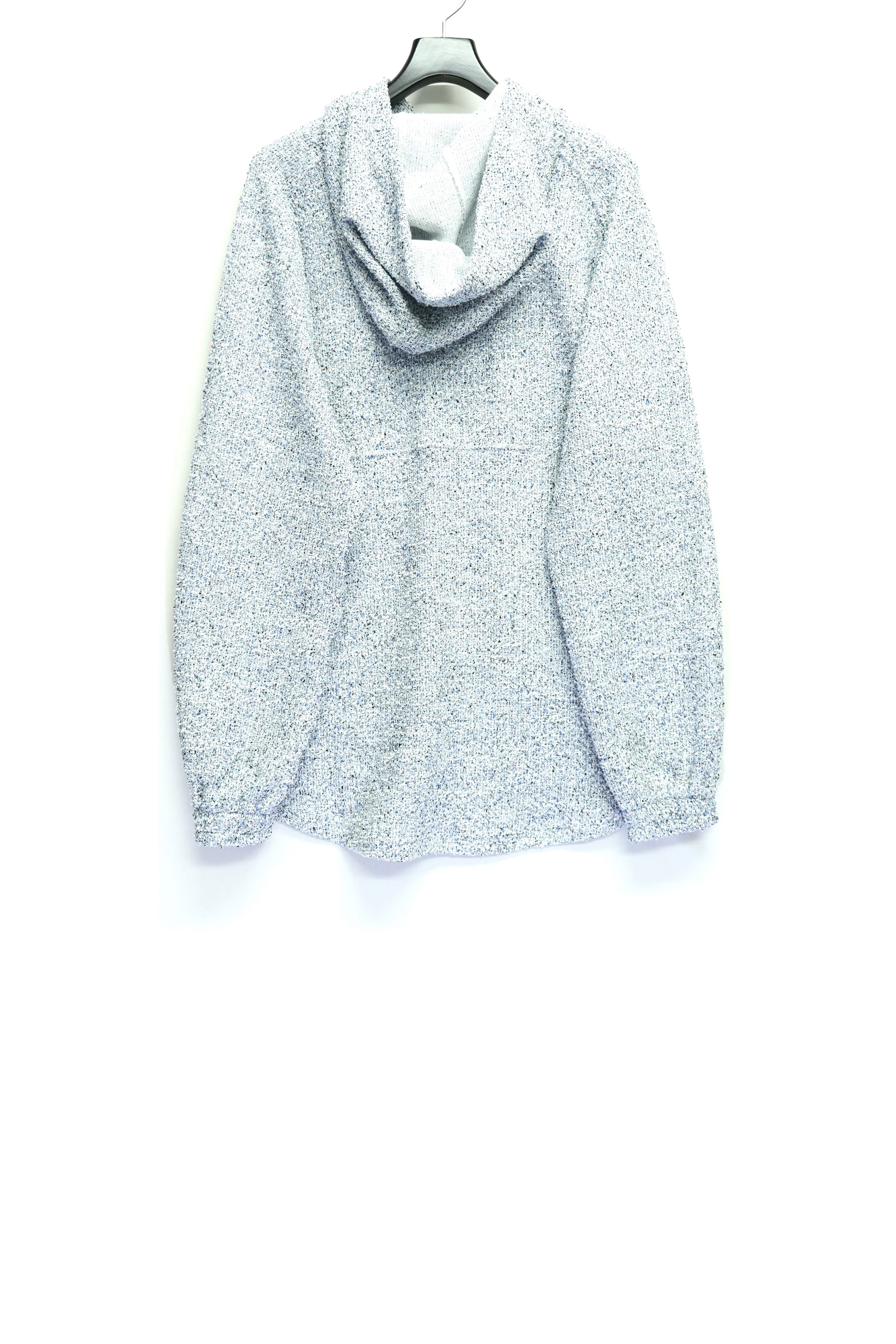 Taiga Igari(タイガ イガリ)のTweed Untech Hoodie WHITEの通販