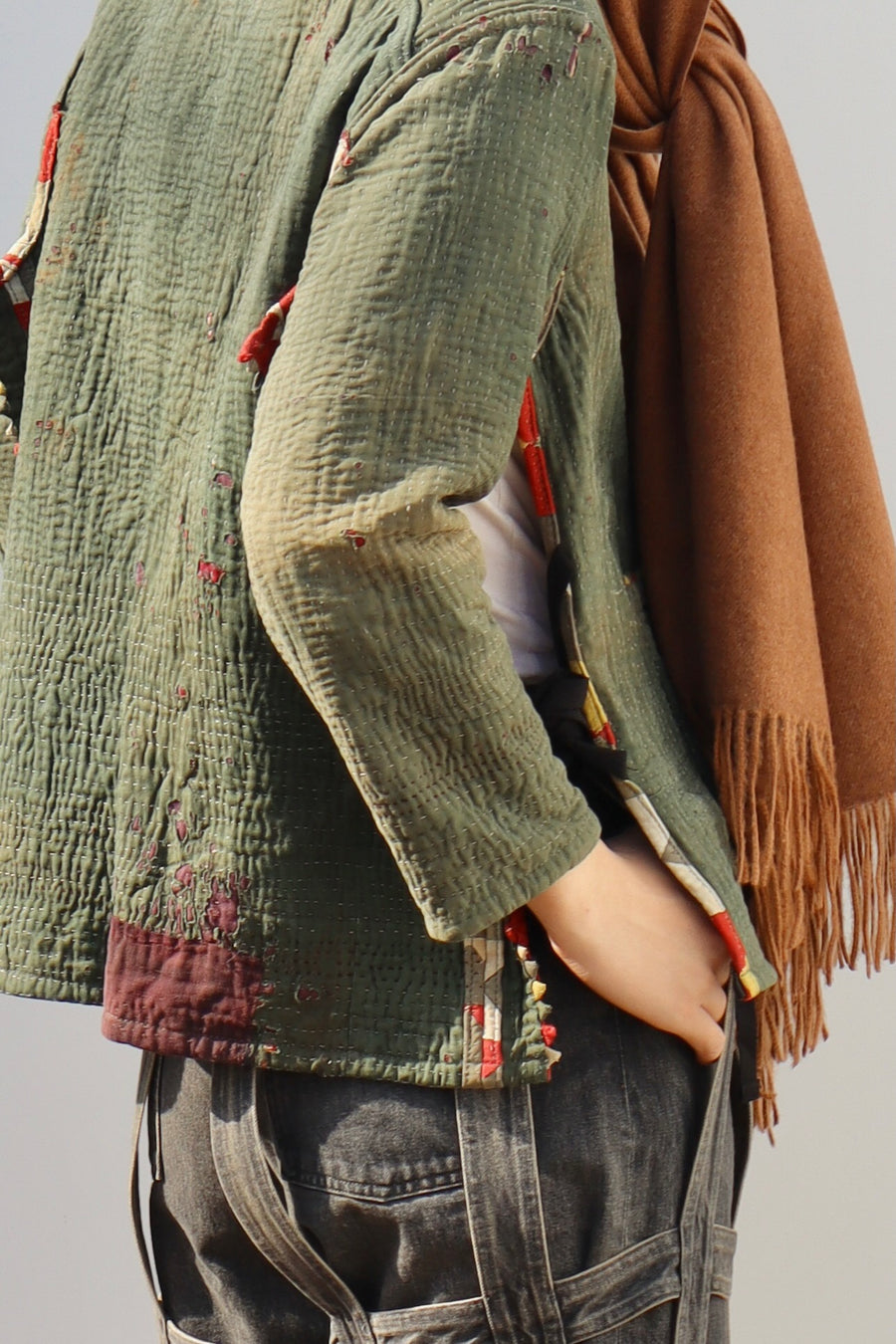 LEH  Quilting Reversible Blouson