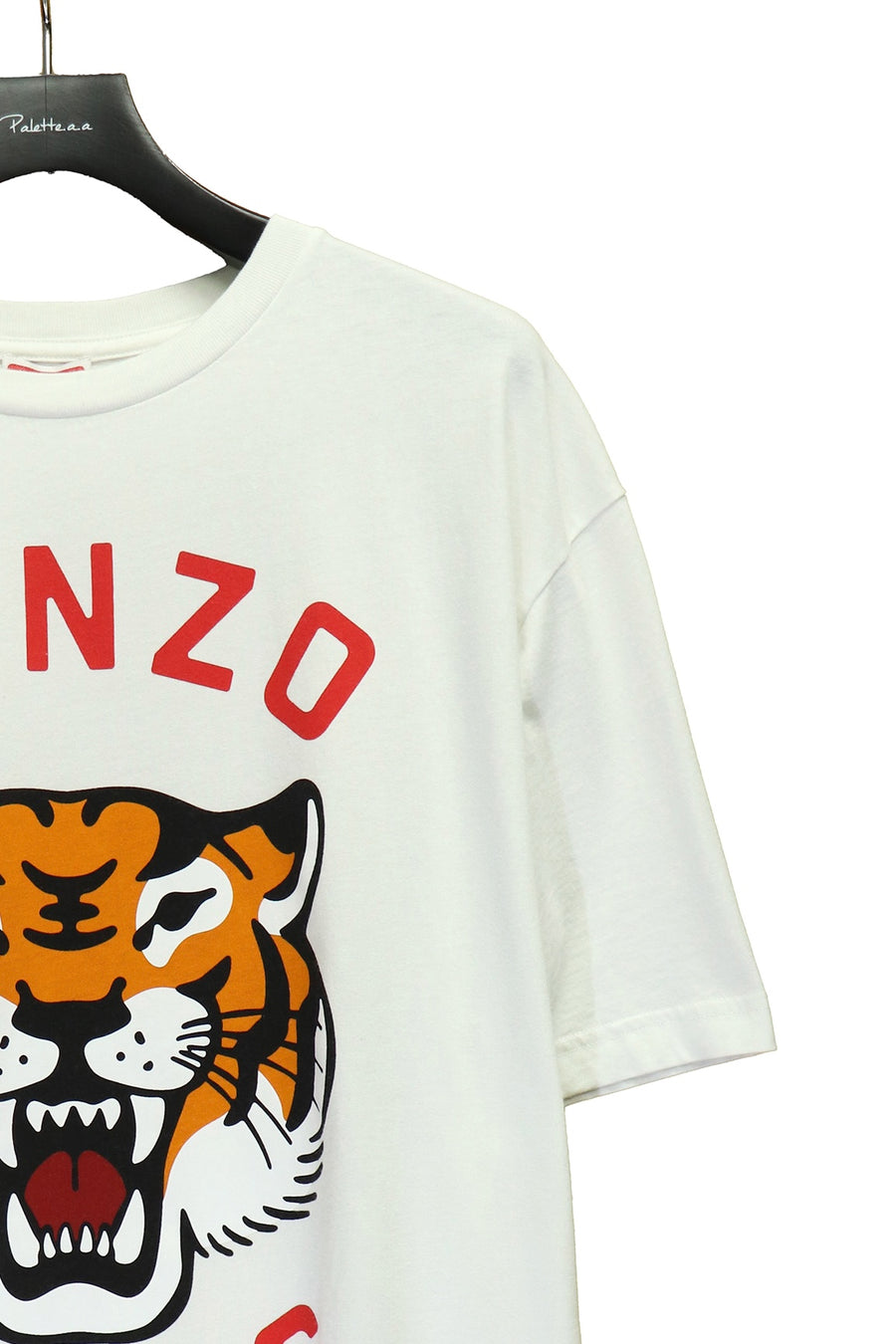 KENZO  KENZO LUCKY TIGER OVERSIZE T-SHIRT(WHITE)