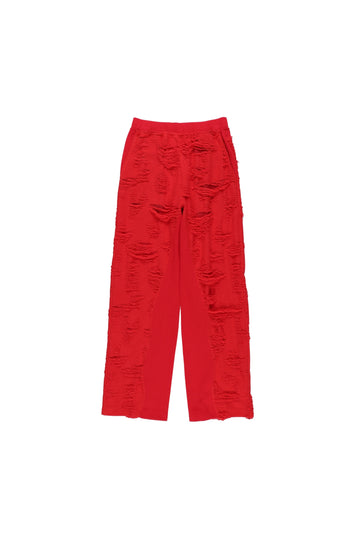 【25ss先行予約】BELPER  2025ss LOVE SWEATPANTS(RED) ※2月入荷予定予約品