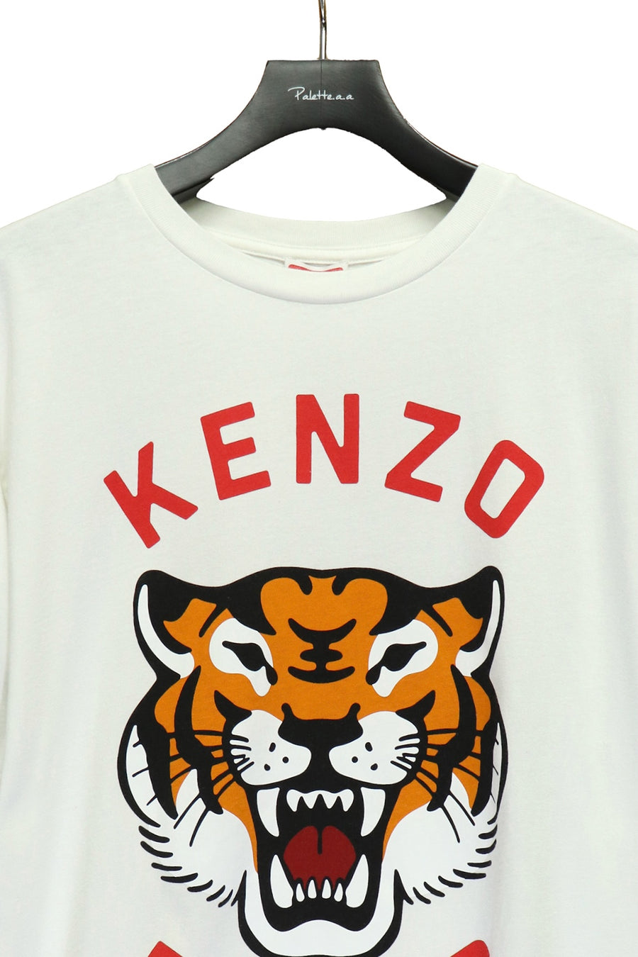 KENZO  KENZO LUCKY TIGER OVERSIZE T-SHIRT(WHITE)