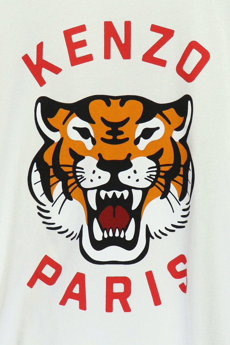 KENZO  KENZO LUCKY TIGER OVERSIZE T-SHIRT(WHITE)