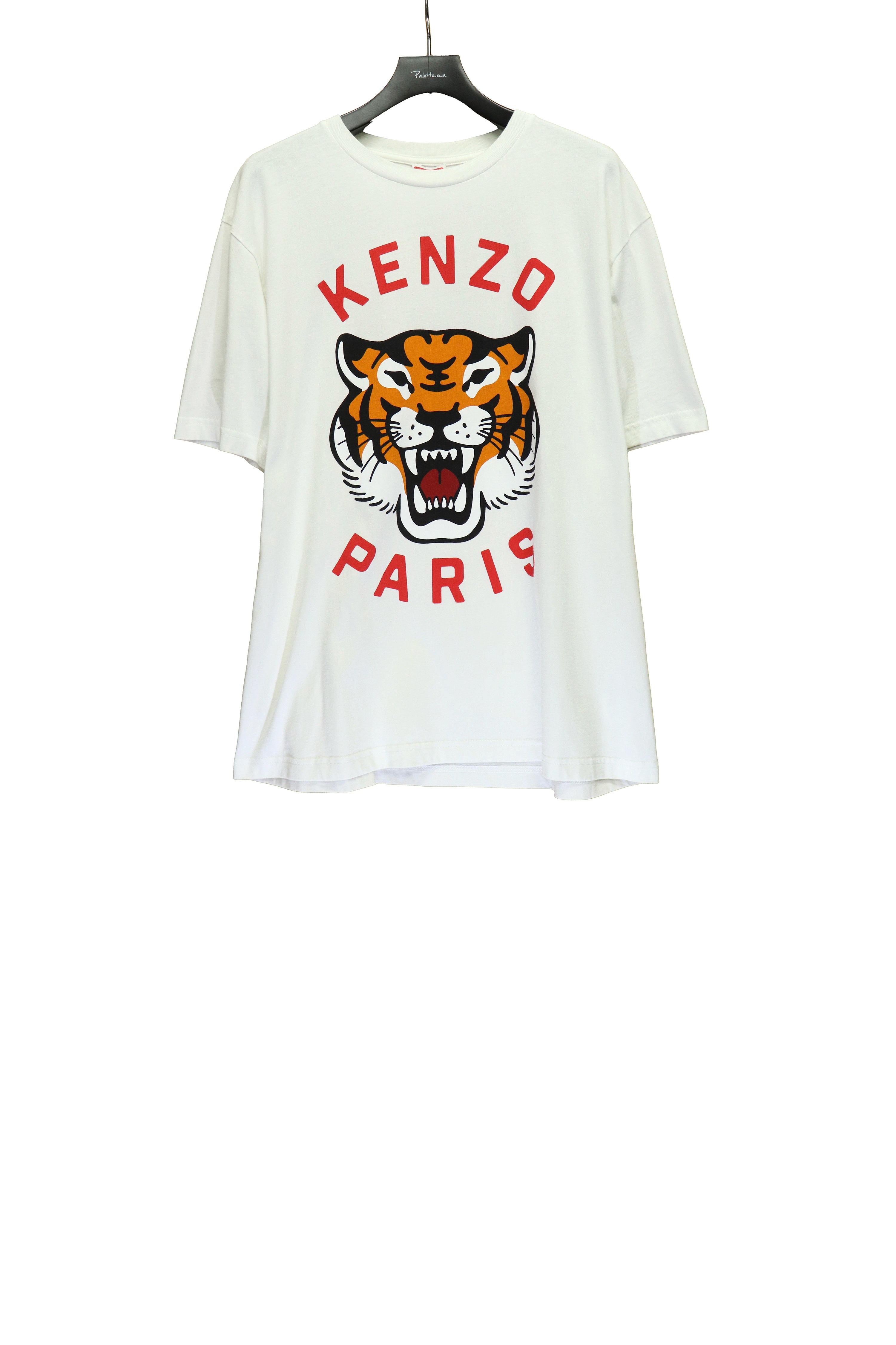 KENZO(ケンゾー)のKENZO LUCKY TIGER OVERSIZE T-SHIRT WHITEの通販