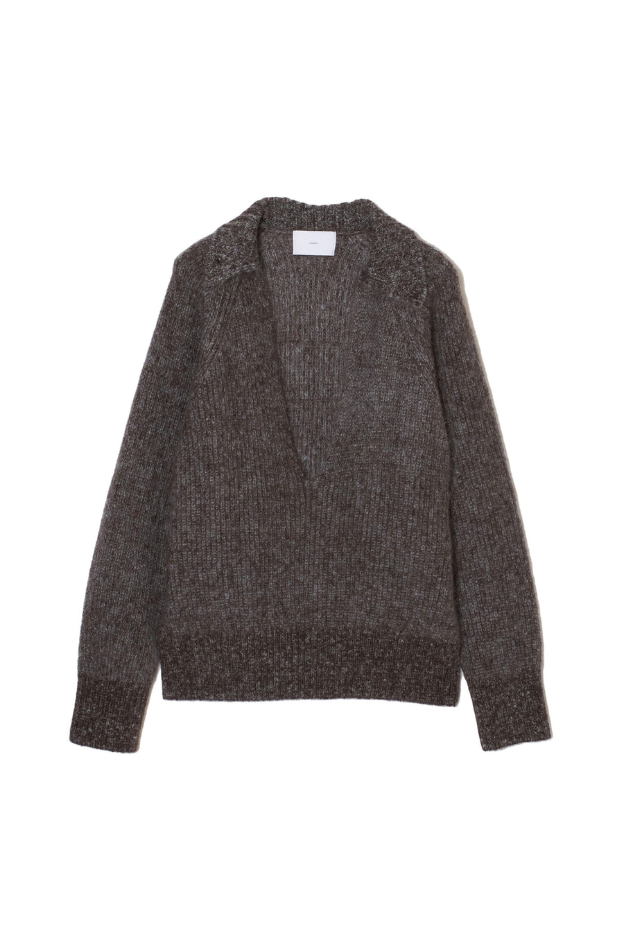 SUGARHILL  MOHAIR PULLOVER SWEATER(BROWN / ICE BLUE)