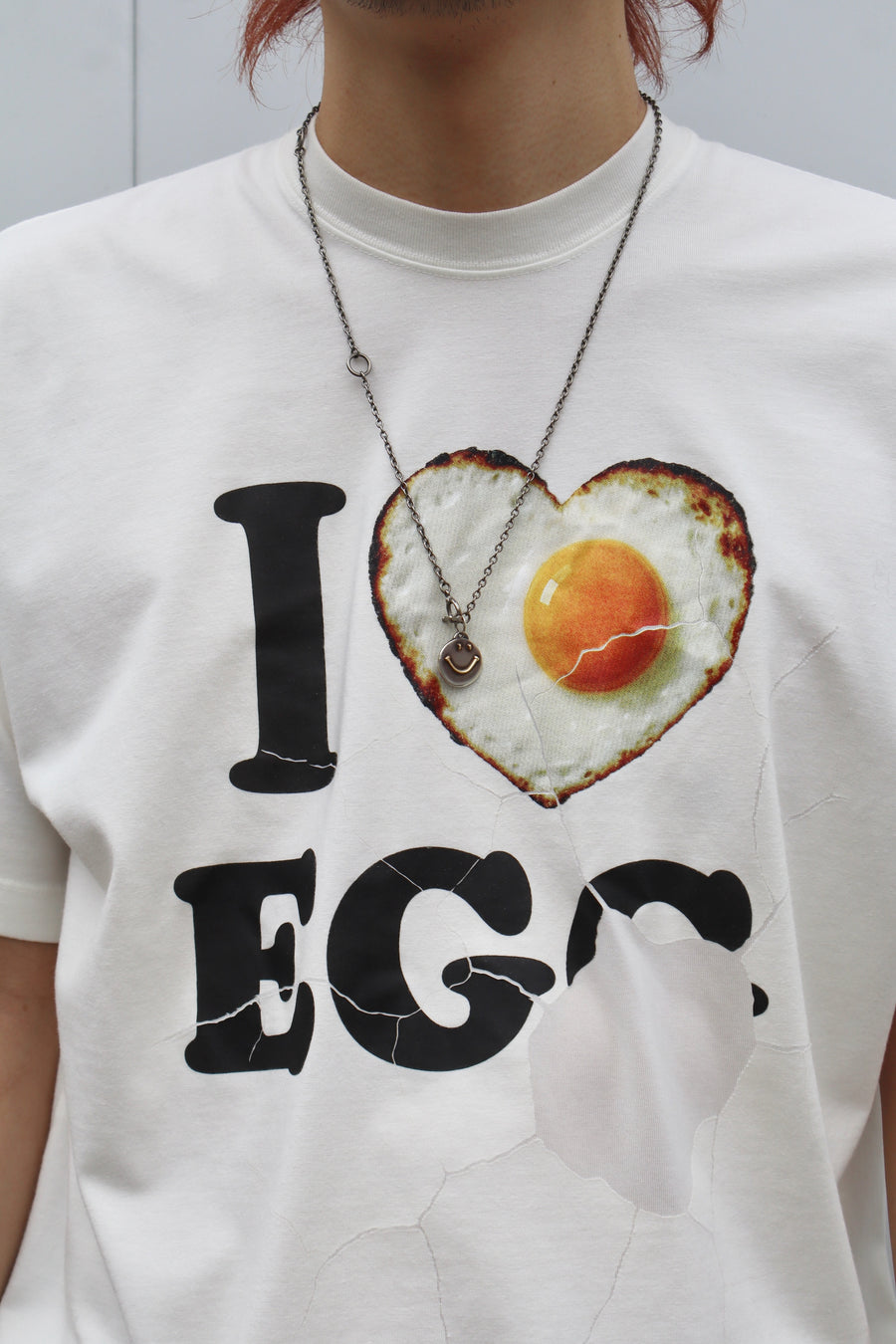 doublet(ダブレット)のI LOVE EGG T-SHIRT WHITEの通販｜PALETTE art