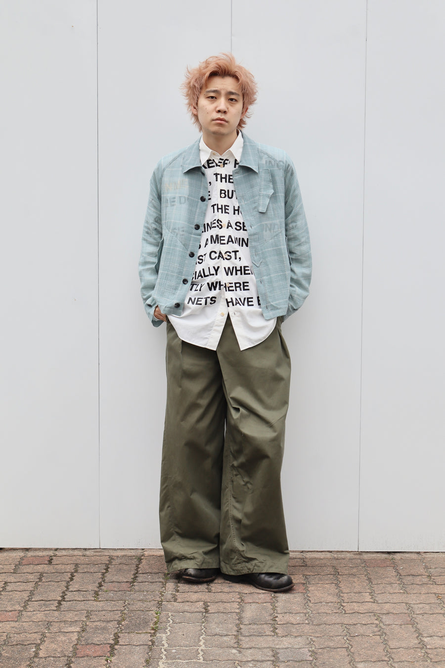 Laid.B(レイドビー)のSunshade Jacket MINT BLUEの通販｜PALETTE art