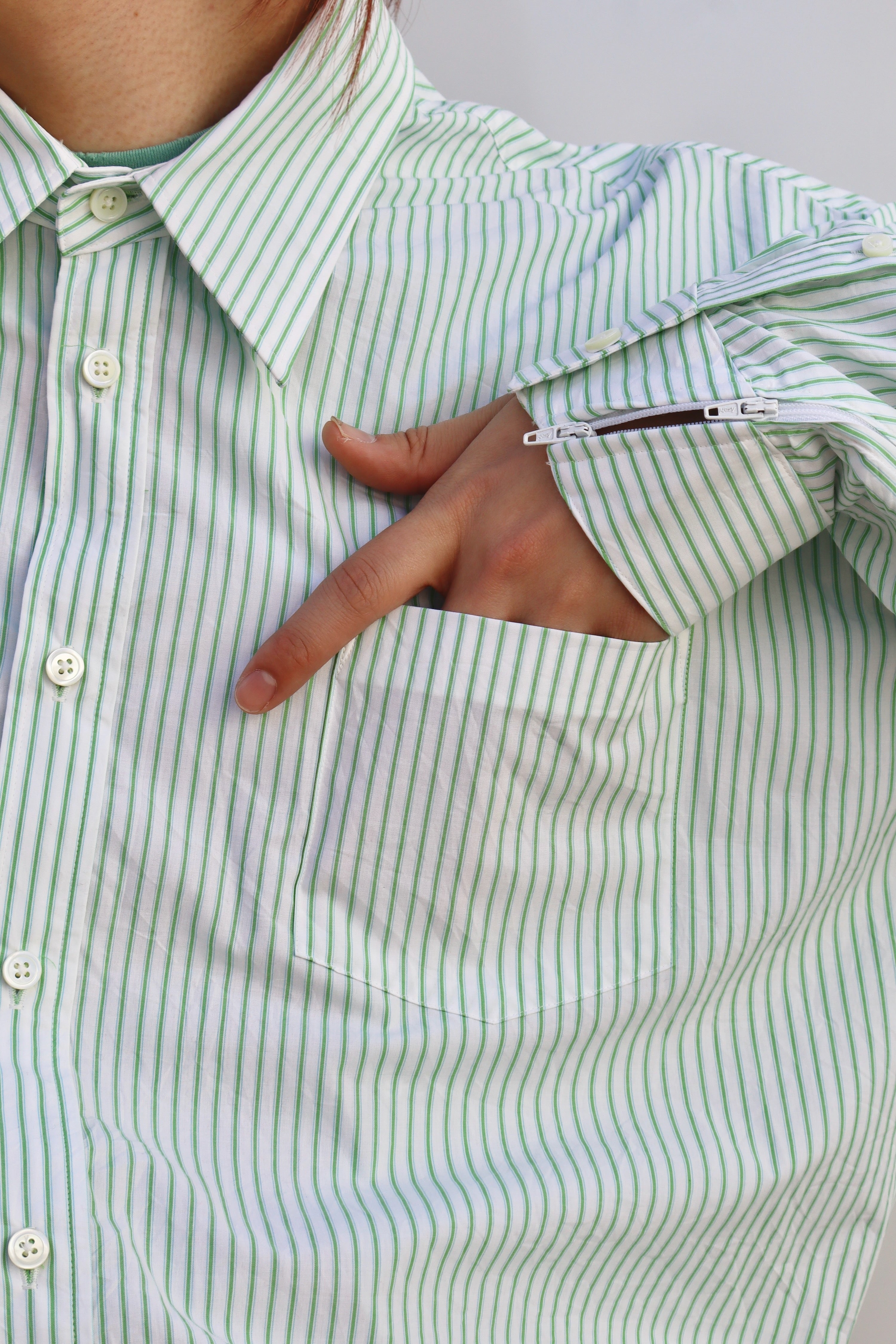 doublet(ダブレット)のFILLETED ZIP SHIRTの通販｜PALETTE art aliveの