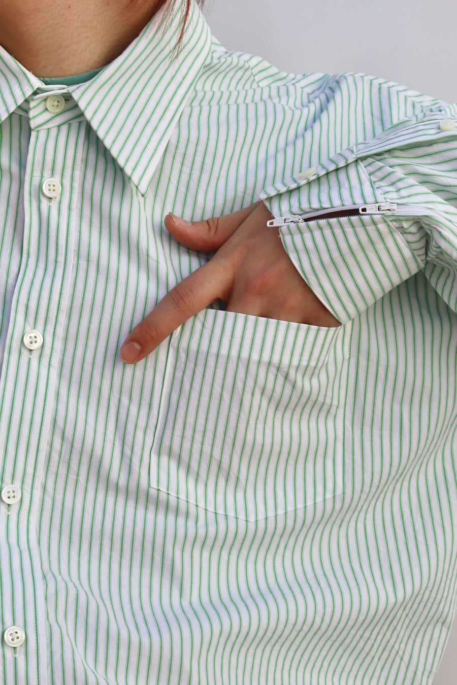 doublet(ダブレット)のFILLETED ZIP SHIRTの通販｜PALETTE art aliveの