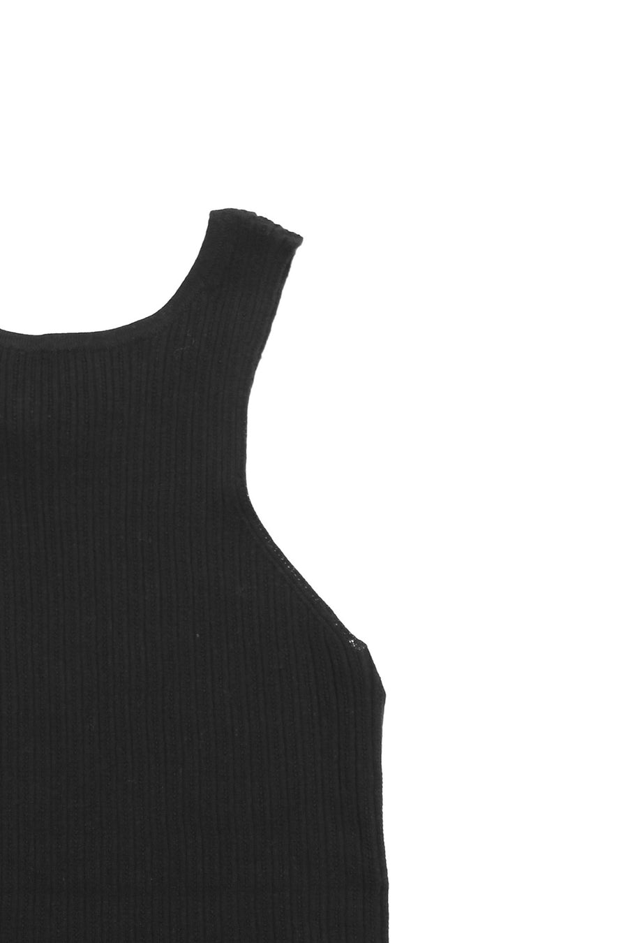 JUUKIFF  RIBBED TANK TOP IN COTTON