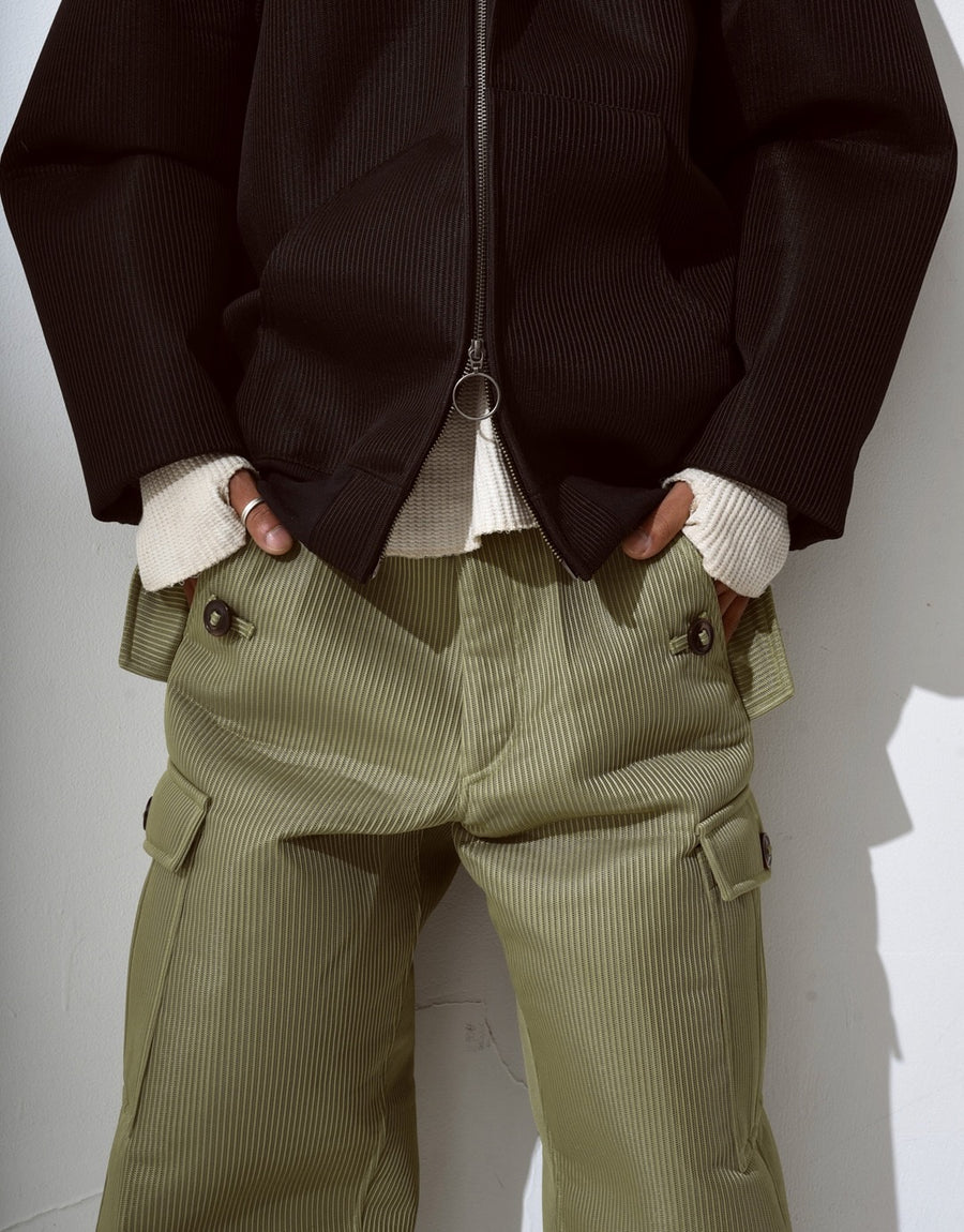 Laid.B(レイドビー)のRainforest Cargo Pants KHAKI(パンツ)の通販