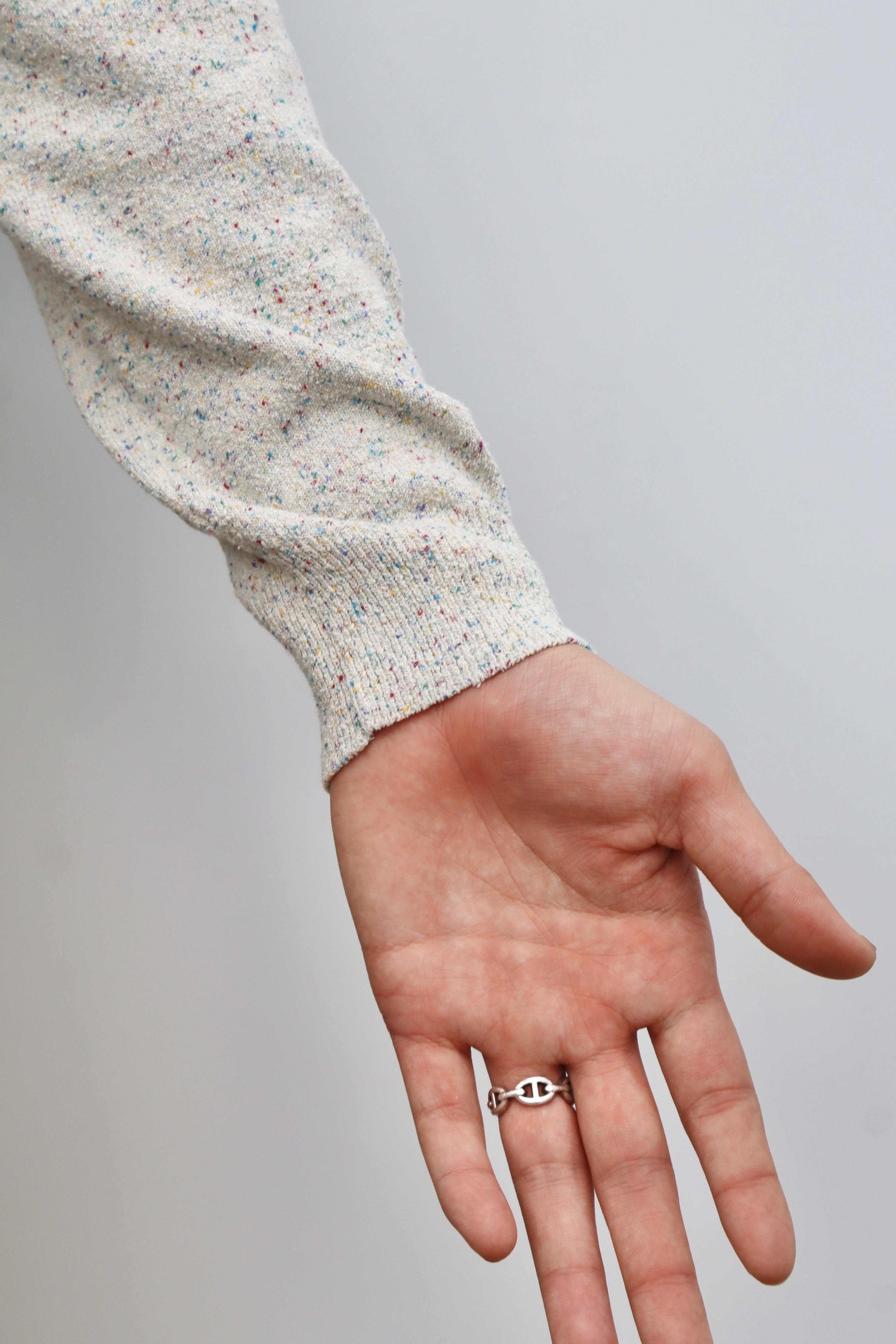 MASU(エムエーエスユー)のSILK NEP SWEATER WHITEの通販｜PALETTE art