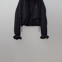 MASU(エムエーエスユー)のNYLON HOODED JACKET BLACKの通販｜PALETTE