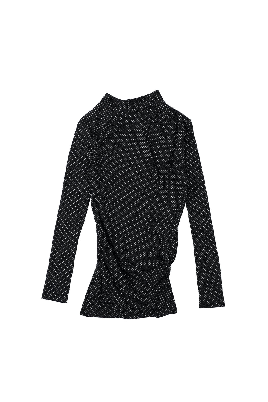 BELPER  DOT TWISTED TOP(BLACK)