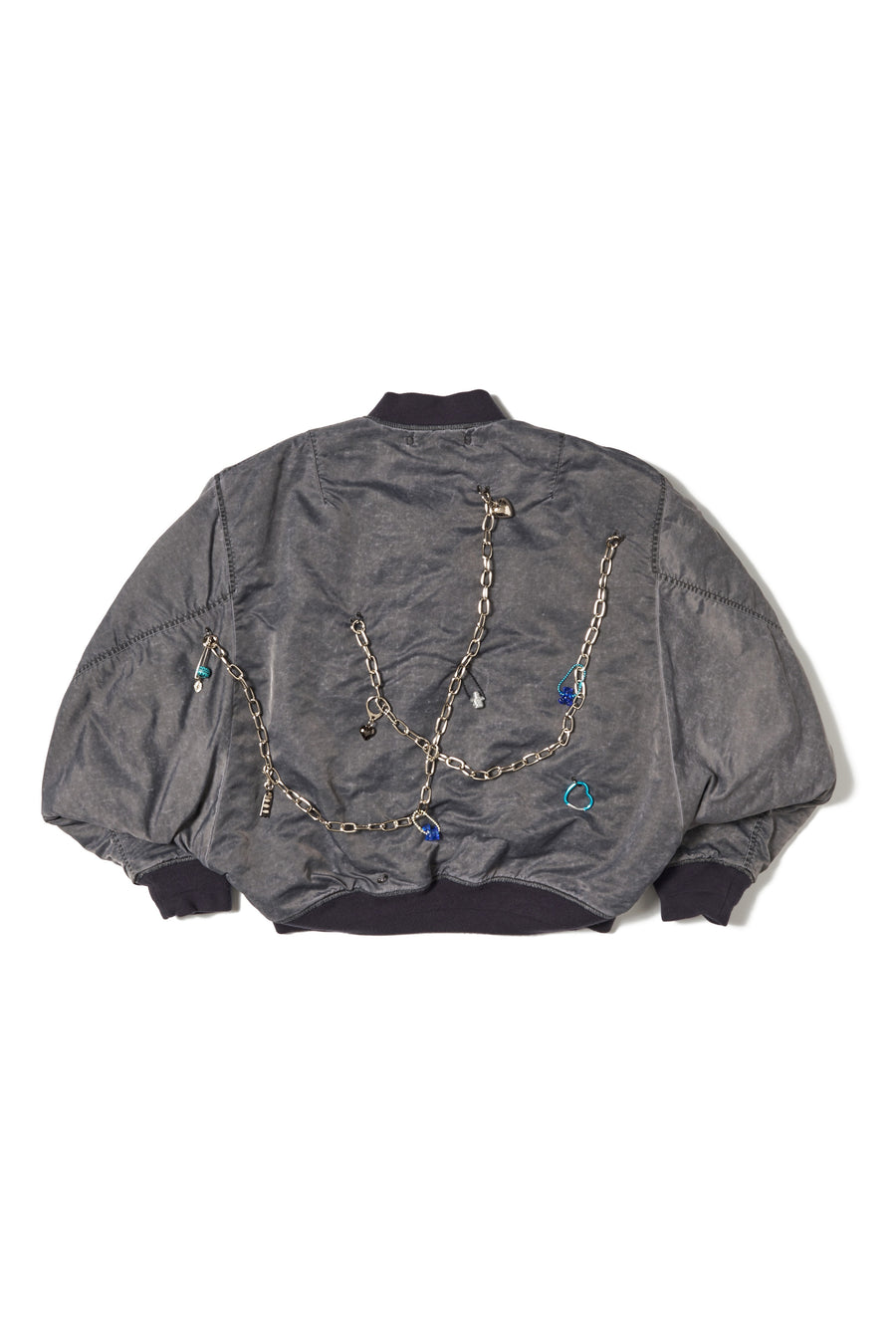 doublet  KEY CHAIN DECORATED BOMBER JACKET