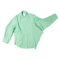 doublet(ダブレット)のDISTORTED CUTTING SHIRT GREENの通販｜PALETTE