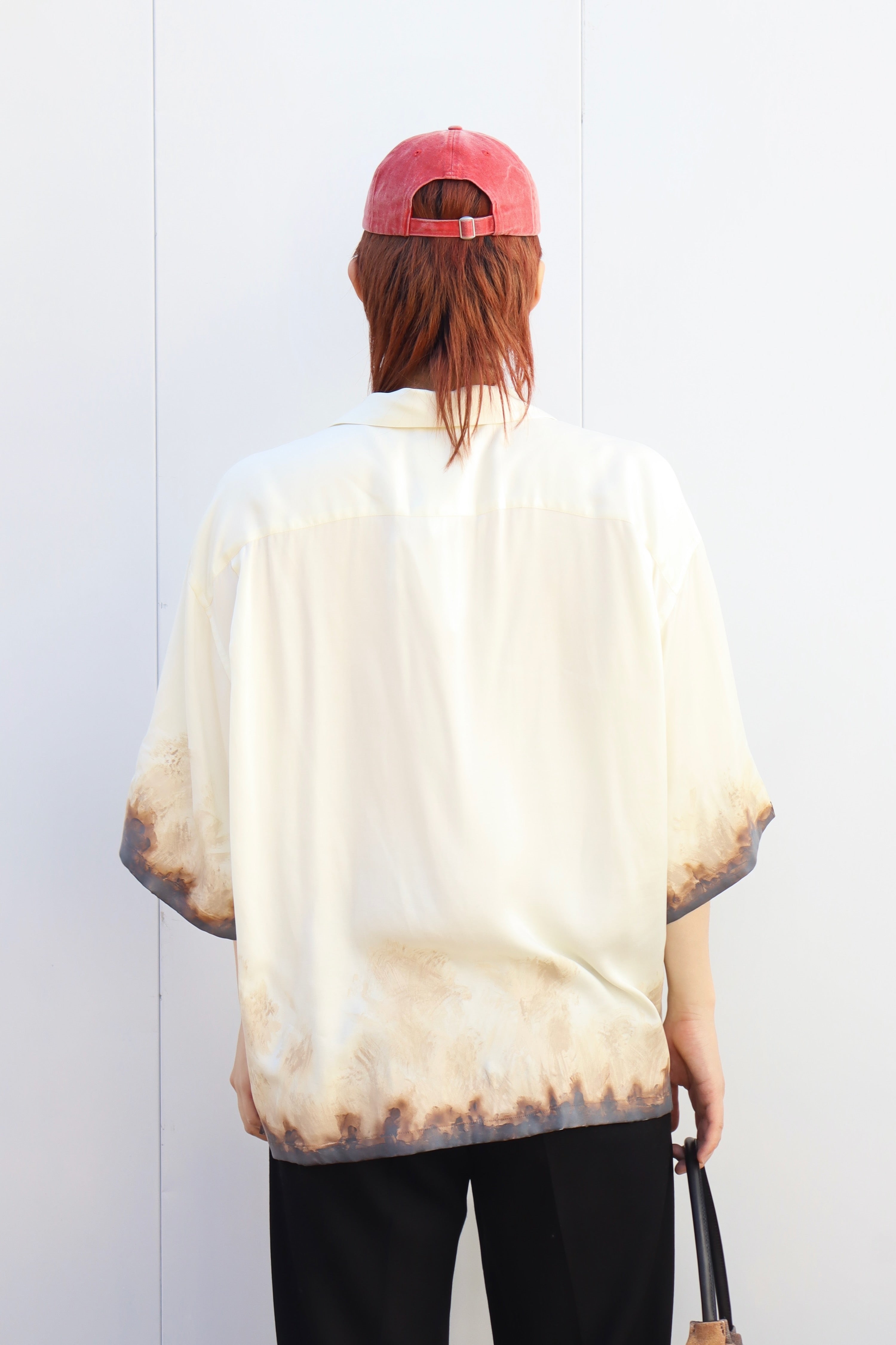 トップス doublet MUD-HAND-PAINTED SHIRT 26ss doublet(ダブレット)のMUD-HAND-PAINTED SHIRT WHITEの通販｜PALETTE