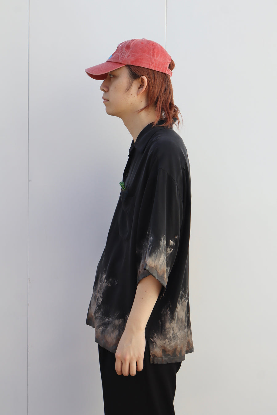 doublet(ダブレット)のMUD-HAND-PAINTED SHIRT BLACKの通販｜PALETTE