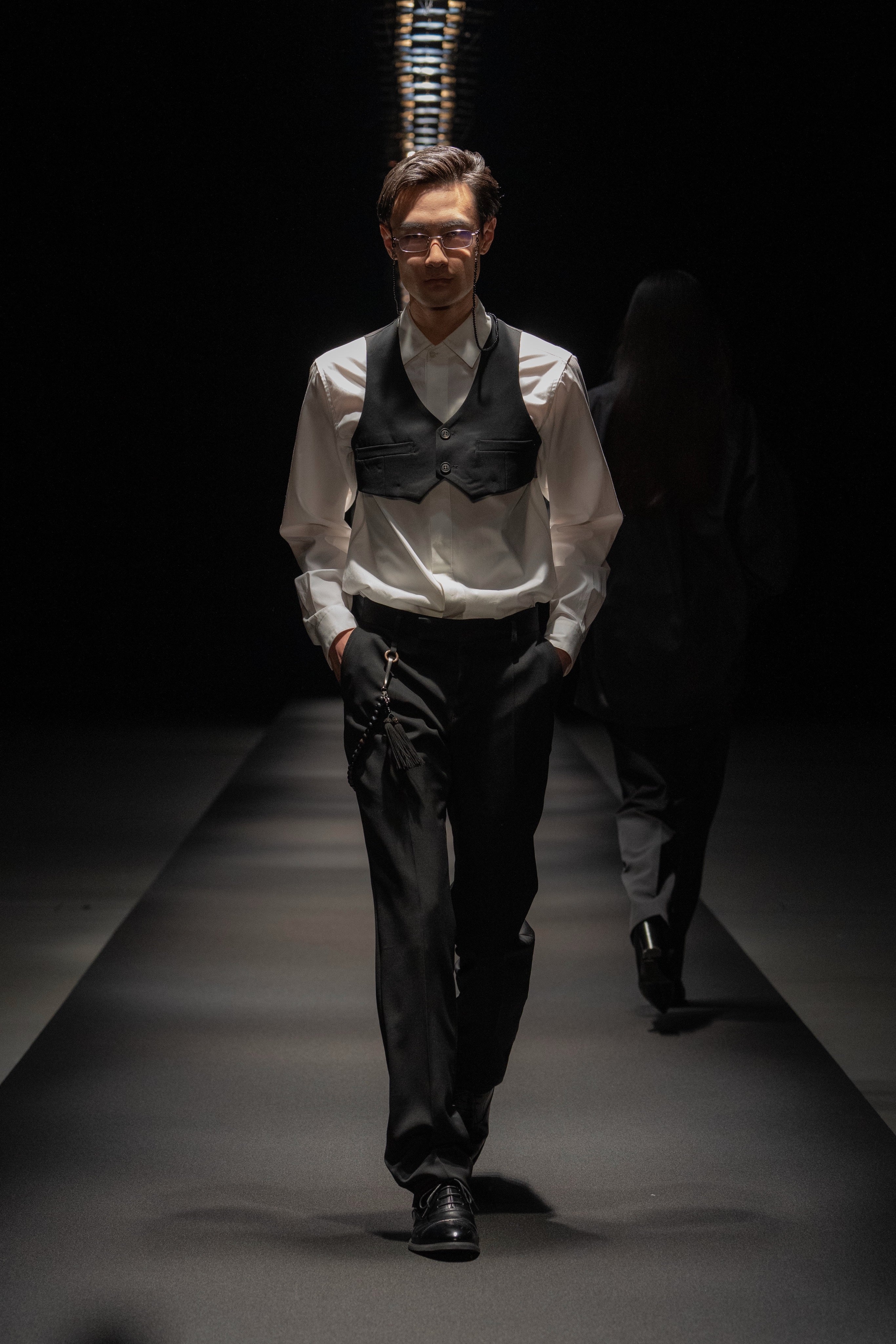 SOSHIOTSUKI(ソウシオオツキ)のJUZU GLASSES CHAIN BLACKの通販