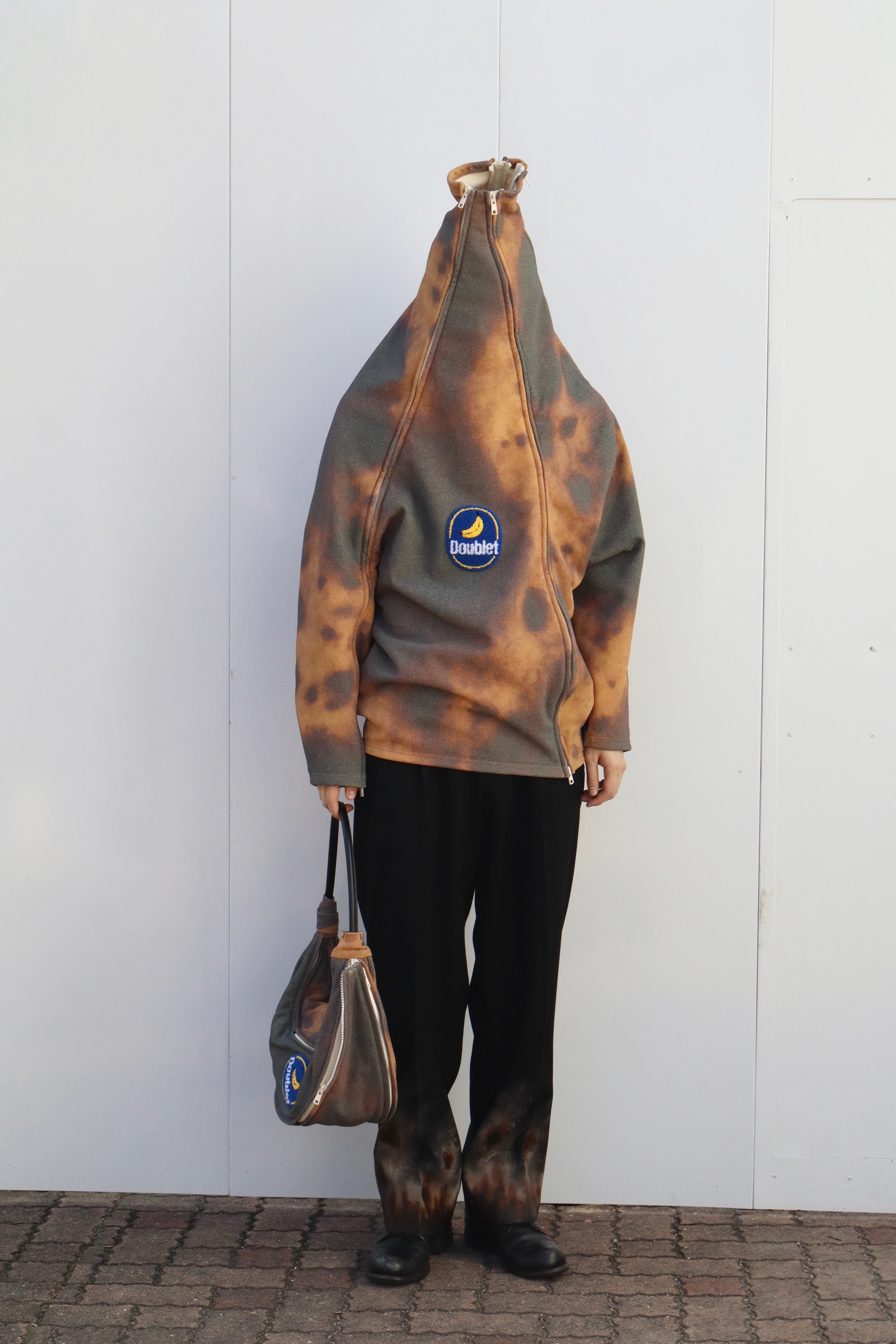 doublet(ダブレット)のPEELABLE BANANA HOODIE BROWNの通販｜PALETTE
