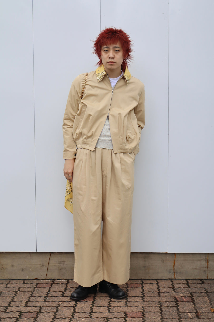 MASU(エムエーエスユー)のBALLOON SPORTS JACKET PEANUTの通販