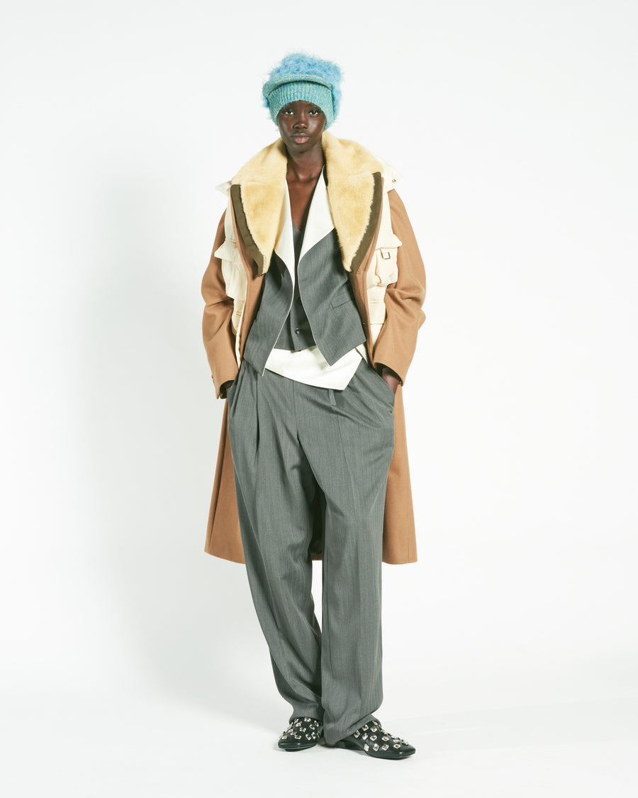 TOGA(トーガ)のMELTON COAT BEIGEの通販｜PALETTE art aliveの