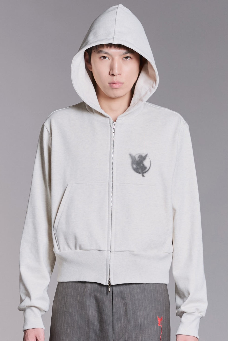 MASU(エムエーエスユー)の2026ss MB ZIP-UP HOODIE OATMEALの通販