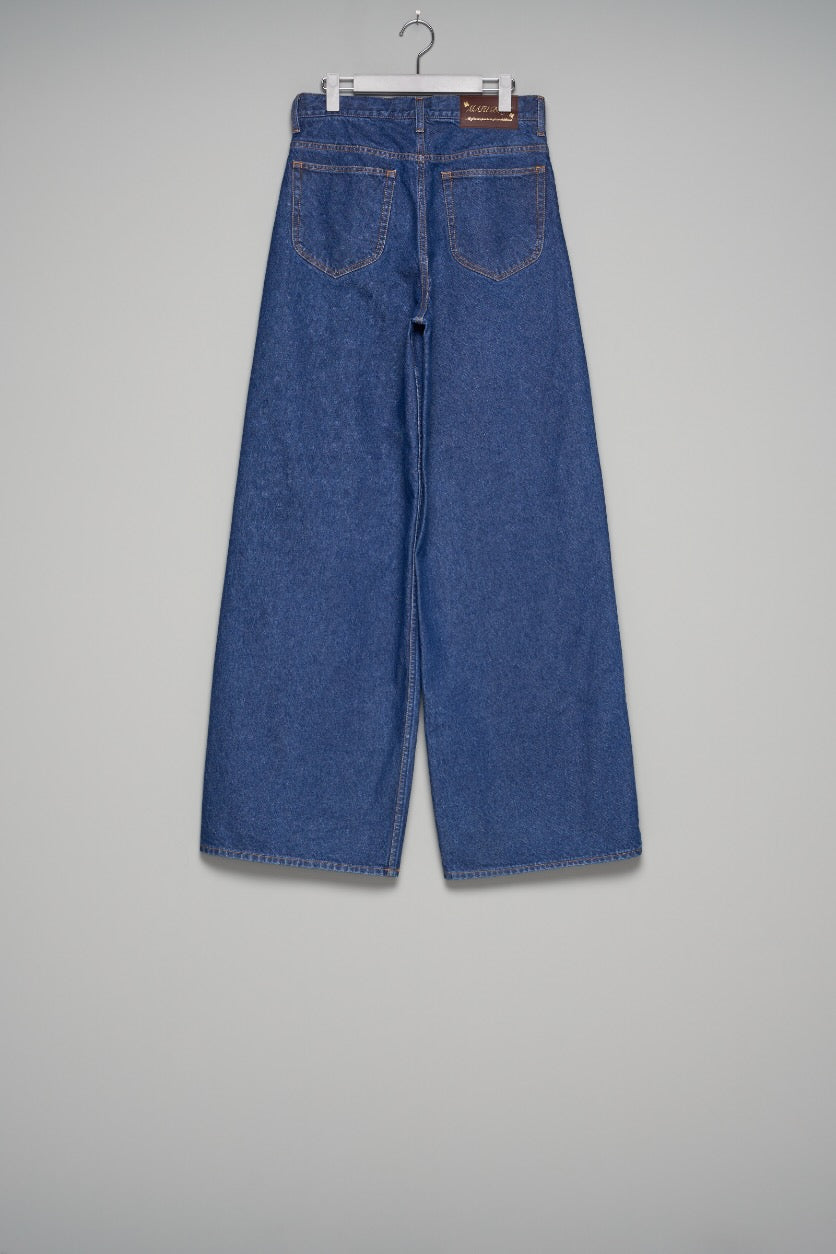 MASU(エムエーエスユー)のMB BAGGY JEANS INDIGOの通販｜PALETTE art