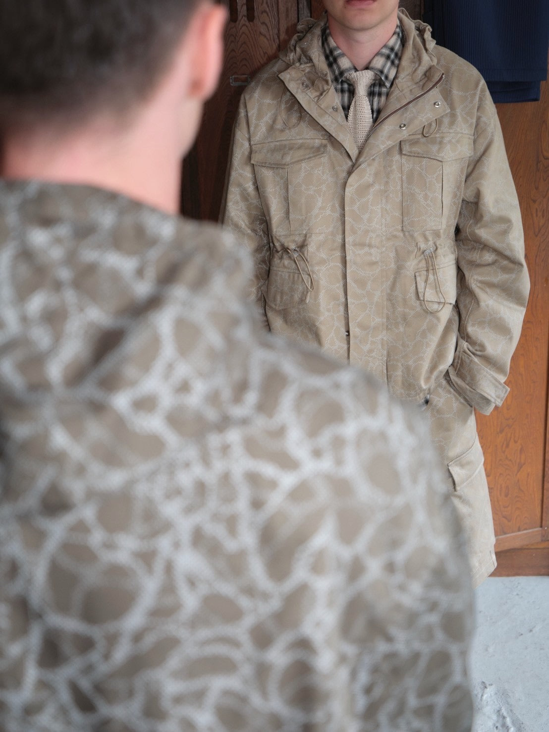 Laid.B(レイドビー)のWithdraw From The Field Jacket Sea of Treeの