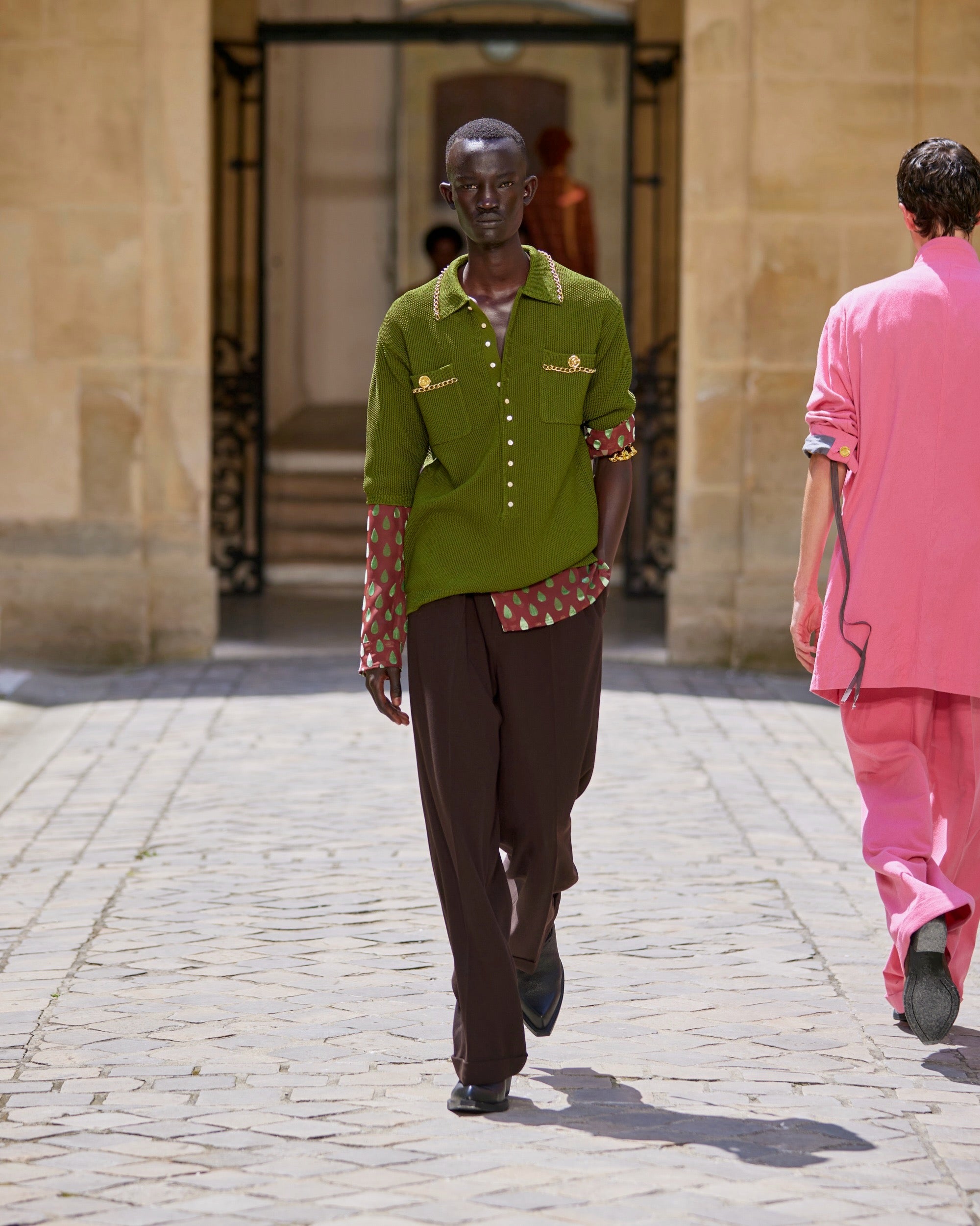 Bed J.W. FORD (Bedford) Double-Sleeve Shirts Sax mail order