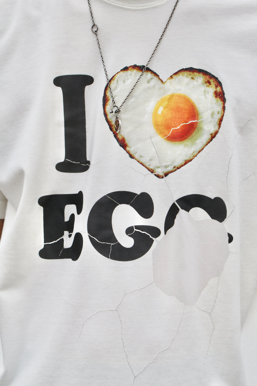 doublet(ダブレット)のI LOVE EGG T-SHIRT WHITEの通販｜PALETTE art