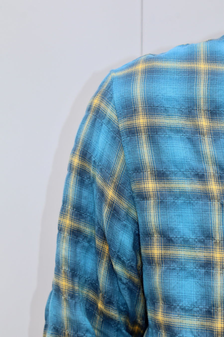 Laid.B(レイドビー)のWet Rag Check Shirts BLUEの通販｜PALETTE art
