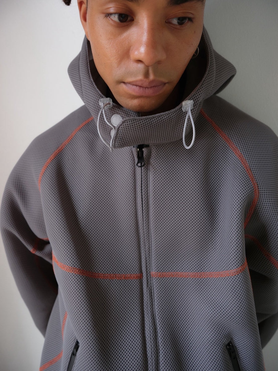 Laid.b パーカー　ポリエステル Laid.B(レイドビー)の“OKA” Shell Parka GRAY(パーカー)の通販