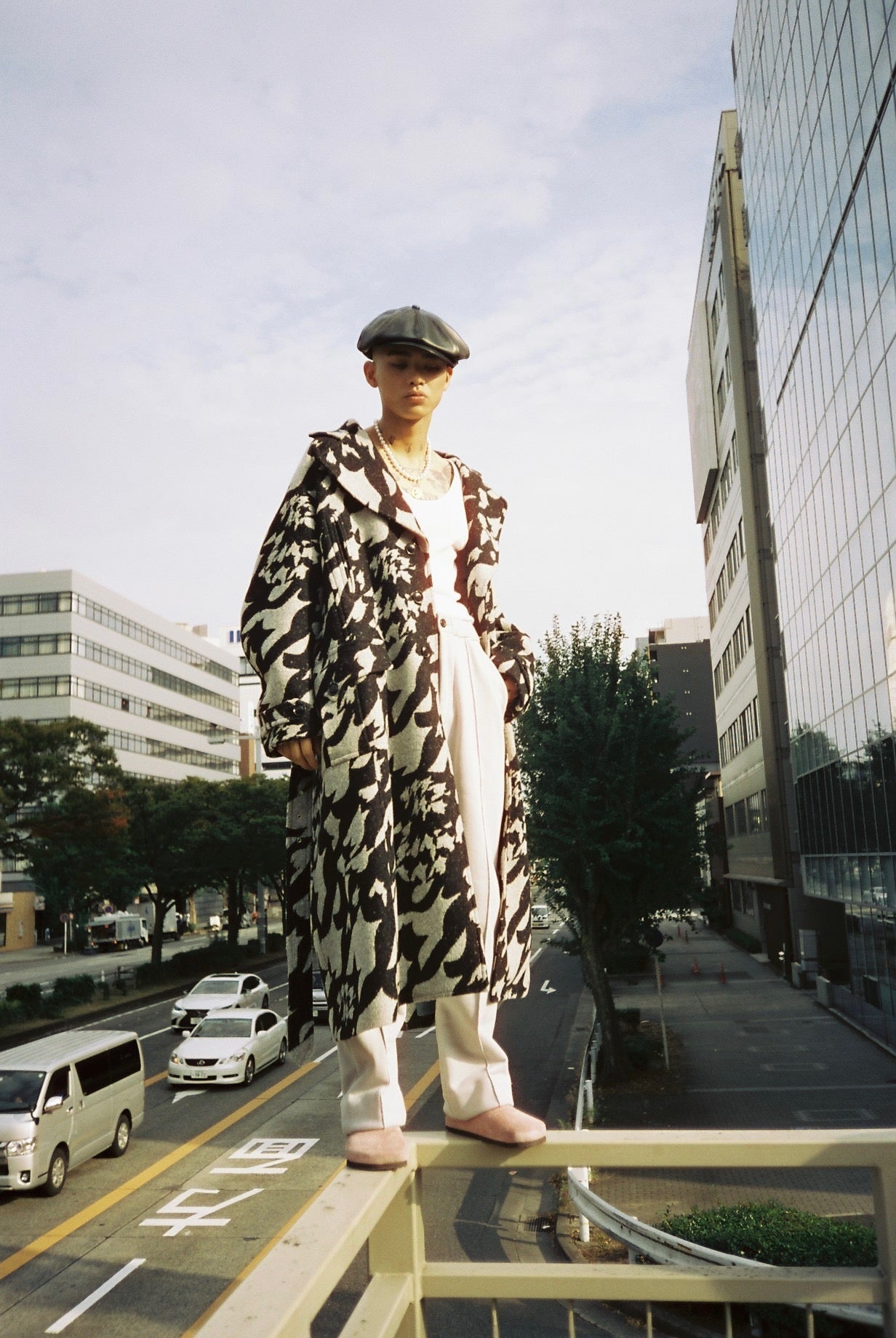 SOLARIS(ソラリス)のHORSEHIDE CASQUETTE DEEP-OLD BOY Linen