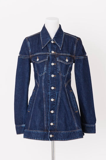 FETICO  DENIM SLIT JACKET