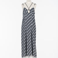 FETICO(フェティコ)のLace jaquard stripe slip dress(ドレス)の通販