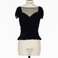 FETICO(フェティコ)のVELVET TULLE GATHERED TOPの通販｜PALETTE art