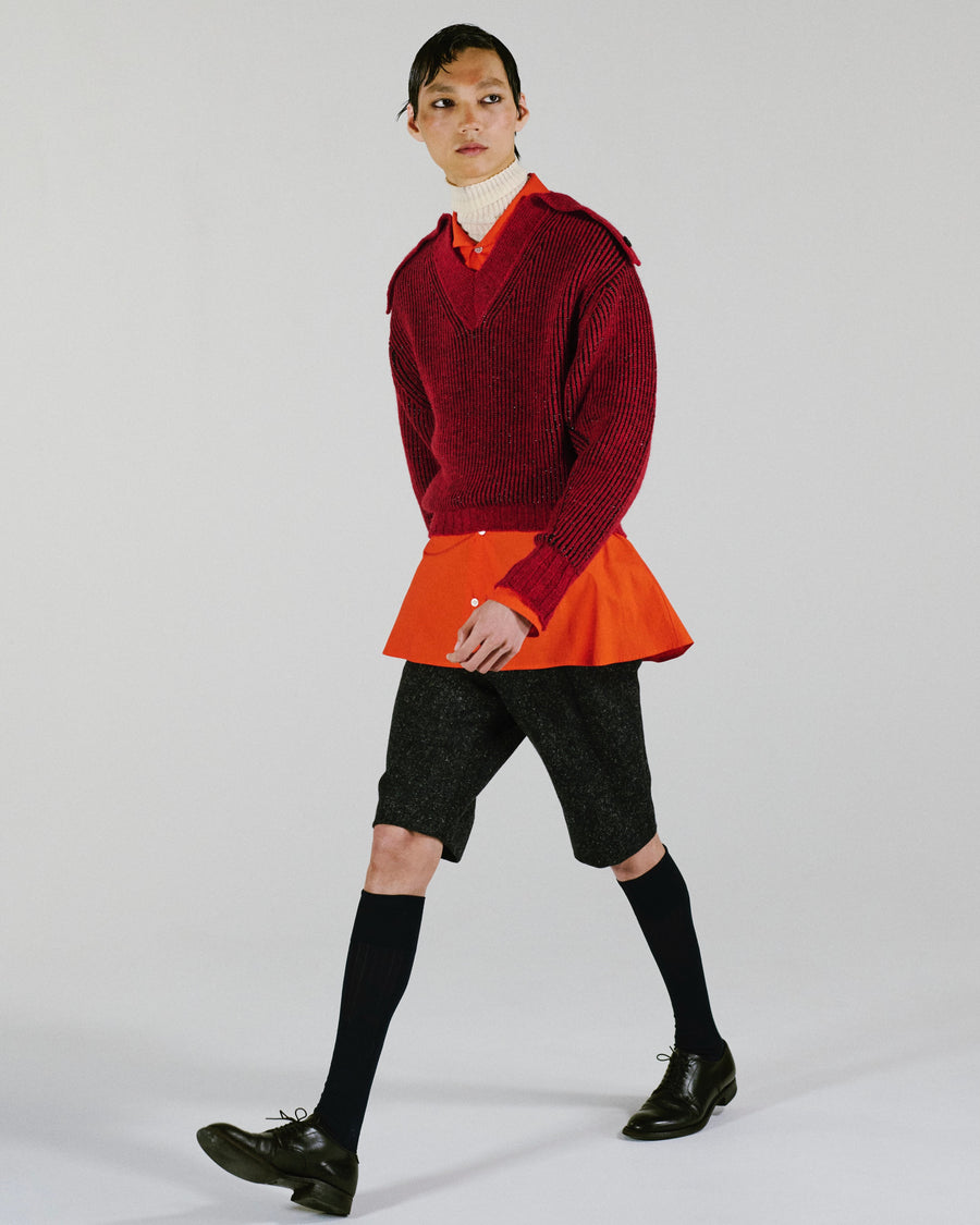 fluss  glitter command jumper(RED)