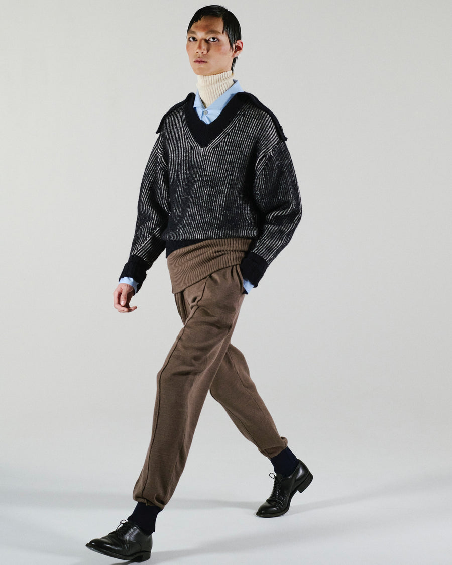 fluss  glitter command jumper(NAVY)