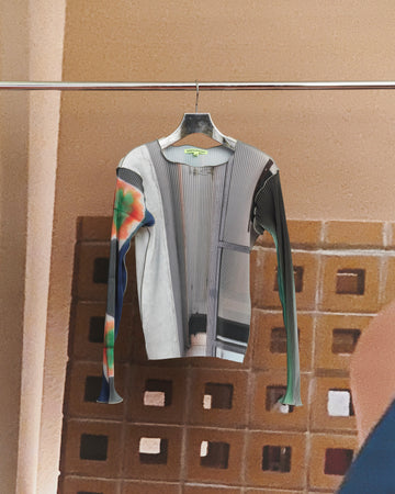 kotohayokozawa  GRAPHIC TOP(GREEN)