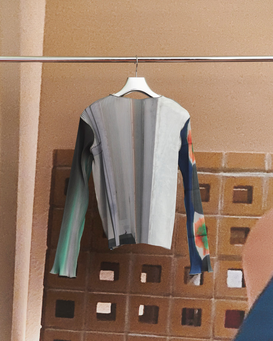 kotohayokozawa  GRAPHIC TOP(GREEN)