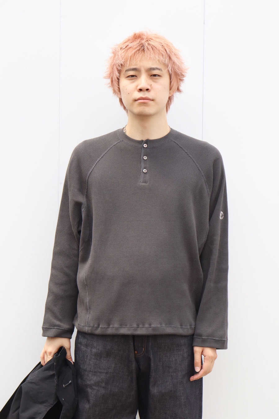 FAF(エフエーエフ)のLazy Thermal Henley Neck BLACKの通販｜PALETTE